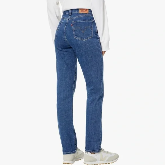 NWT Levi's® Classic Straight Leg Mid Rise Stretch Denim Jeans - Size 29x32 - Picture 2 of 7